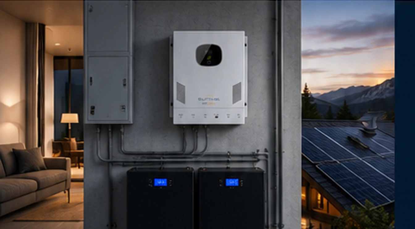 Sunival inverter installed in a solar-equipped home